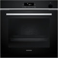 HBA534EB0 Einbaubackofen Backofen, 60 x 60 cm, Schwarz/Edelstahl, Siemens HR532GBS3, iQ300, Einbau- mit Dampfunterstützung