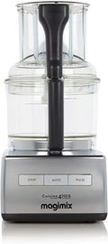 Magimix Universalküchenmaschinen, Chrom/Schwarz, 18471EA 4200 XL Küchenmaschine, Kunststoff, chrom