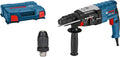 Bosch Professional Elektrowerkzeug, 210 mm, Blau/Schwarz/Rot, Bohrhammer GBH 2-28 F (inkl. Zusatzhandgriff, Tiefenanschlag