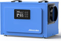 Airecoler Luftentfeuchter, 60 L, Blau, mit Pumpe für Kriechkeller und Keller mit A fschlauch, Wasserschadensanierung in Industriequalität