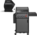 Enders Gasgrill, Schwarz, Hyde 3 SIKR Turbo, inkl. Wetterschutzhülle