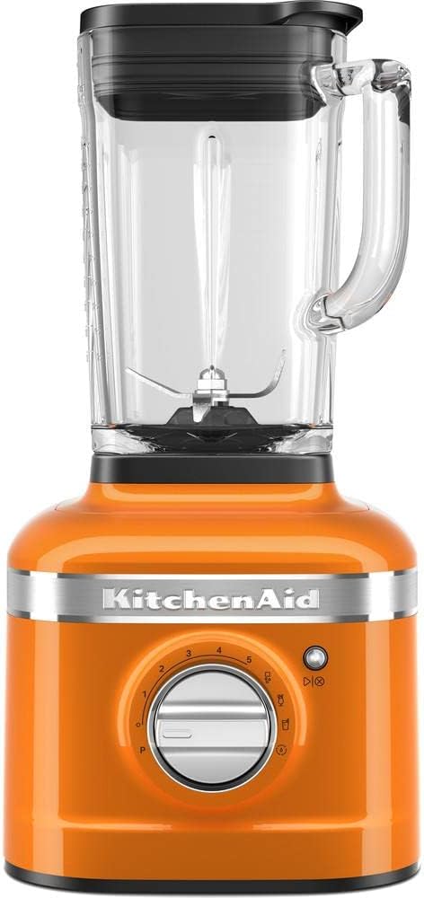 KitchenAid Dynamo, 1,4 L, Orange/Schwarz/Klar, Artisan Standmixer 5KSB4054 Honey -EHY