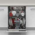 SHARP Geschirrspüler, 60 cm, Silber, QW-NI14I47DX-DEVollintegrierbarer / D / 13 Maßgedecke