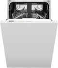 Privileg Geschirrspüler, 45 cm, Weiß, RSIO 3T224 E Vollintegrierbarer / Push&Go / eXtra Programm