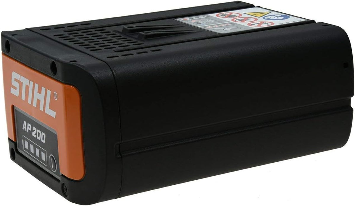 Stihl Heckenschere, Schwarz/Orange, 48504006560 Akku AP 200 für z.B. Kettensäge MSA 160 T/
