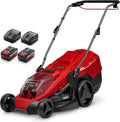 Einhell Rasenmäher, 4,0 Ah, 43 cm, 600 m, 36 V, Rot/Schwarz, Akku- GE-cm 36/43 Li M Kit Power X-Change (, Schnittbreite