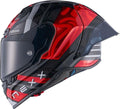 NEXX Jethelme, X-PRO Carbon Shell, Rot/Silber/Schwarz, X.R3R Swirl rot Silber Sport Integralhelm X-Pro Carbon