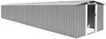 Gerätehaus Tidyard, 257x779x181 cm, Grau, Geräteschuppen Metall Geräteschrank Metall Gartenh