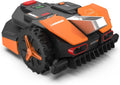 WORX Mähroboter, 250m, schwarz/orange, Landroid Vision S250 WR202E - ohne Begrenzungskabel für, AI Rasenmäher Roboter (WLAN & Bluetooth