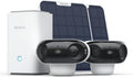 Reolink Überwachungskamera, Weiß/Schwarz, Argus 4 Pro Solar Aussen Akku, 4K ColorX-Nachtsicht, 180°-Weitwinkel