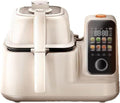 Automatische Multikocher, 2000 W, Beige, Kochmaschine, mehrere Kochmodi, Keramikbeschichtung, Verbrühungsschutz
