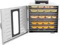 TTISJHK Wäschetrockner, 1000 W, 1000 W, Edelstahl 201, Edelstahl 304, Silber