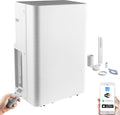 Echos Klimaanlage, 56 dB, Weiß, ® Mobile 12.000 BTU mit Abluftschlauch WiFi &, Luftentfeuchter & Ventilator