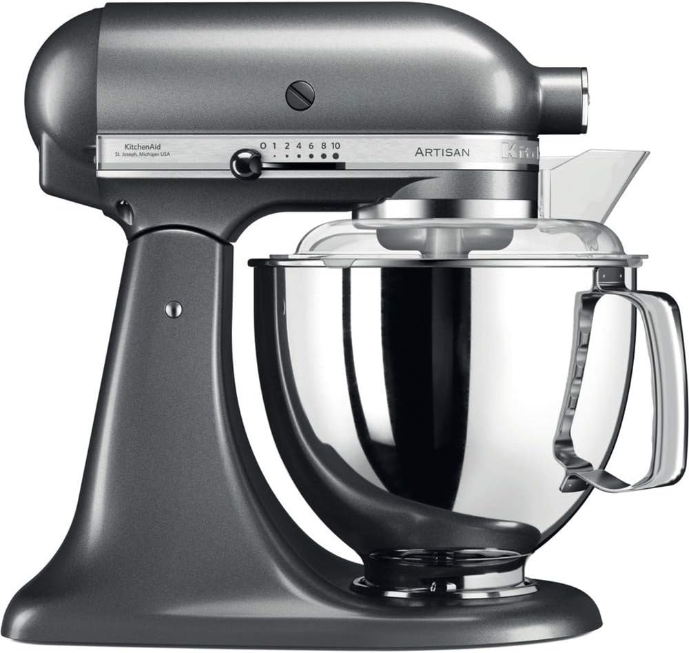 KitchenAid Küchenmaschine Artisan 5KSM125E Knet- & Rührmaschinen, 4.8 L, Silber