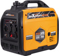maXpeedingrods Powerstation, 3500 W, 230 V, 12 V, Schwarz/Gelb, Inverter Stromerzeuger, Leicht und Mobil Benzin Notstromaggregat Stromgenerator