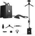 STEAMONE Dampfglätter, 2900 W, 10bar, Schwarz, Steamer Professionell 125 g/min SteamCube- Vertikales und, 99% der Verunreinigungen Fertig in 120s
