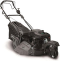 Scheppach Rasenmäher, 51 cm, 75 mm, 65 L, Schwarz, Benzin MS197-51B Trike mit Antrieb, 6in1 Funktionen, 4-Takt Motor / 5