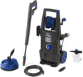 AR Blue Clean Hochdruckreiniger, 160 bar, 2200 W, 460 l, Schwarz/Blau, e-2DUALSPEED D mit Dual Speed System, Rohrreinigersonde und Patio er (