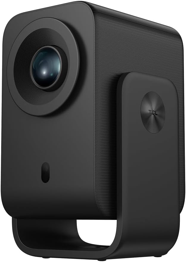 TCL Bett, Schwarz, C1 GTV Mobiler Projektor, Native 1080p-Auflösung, Gimbal integriert, Lizensiert von Netflix