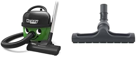 Numatic Staubsauger, 300 mm, 620 W, 32 mm, Grün/Schwarz, Henry Petcare HPC160-11, grün, 72 Dezibel & 900918 Bodendüse mit Bürsten und Laufrollen