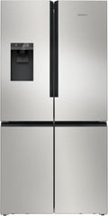 SIEMENS Kühl-Gefrierkombination, 183 x 90,5 cm, 574 L, 199 L, Silber, KF96DPPEA iQ700 Kühl-Gefrier-Kombination