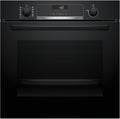 HBA534EB0 Einbaubackofen Backofen, Schwarz, Serie 6, AirFry-Funktion, vorprogrammierte Rezepte, HBG536EB4