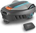 Gardena Mähroboter, 500 m, 50 mm, Grau/Schwarz/Orange/Blau, smart Sileno Set city 500: bis ² Rasenfläche, Steigungen bis 35 %