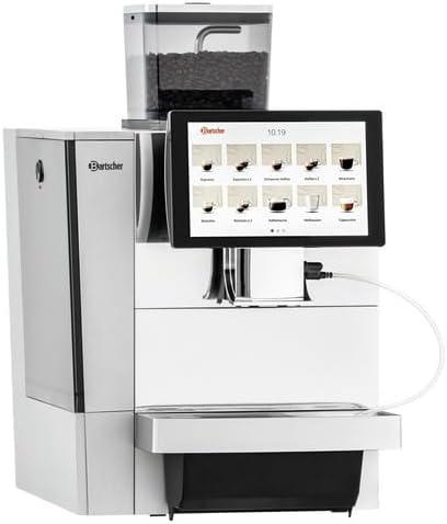 Bartscher Kaffeemaschine, Silber/Schwarz, freistehend KV1 Deluxe