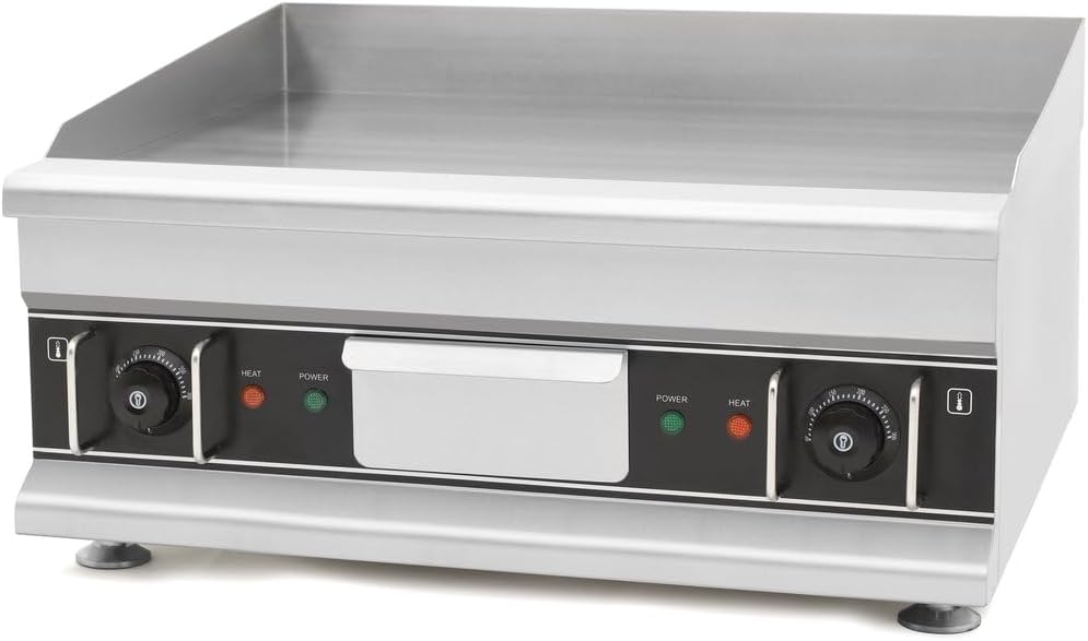GastroHero Küche Haushalt & Wohnen,Elektrische Küchengeräte,Innengrills & Raclettes, 5 kW, Silber/Schwarz
