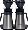 Moccamaster Kaffeemaschine, 1.25 L, Schwarz/Silber, KBG Select, Filter n, Glaskanne