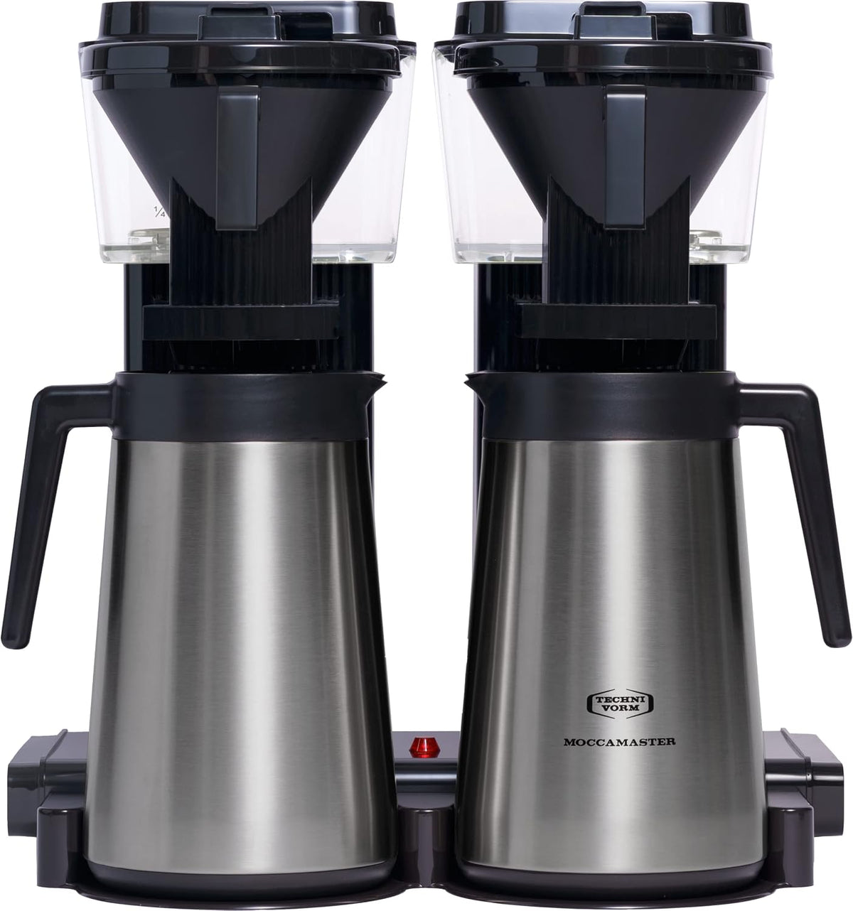 Moccamaster Kaffeemaschine, 1.25 L, Schwarz/Silber, KBG Select, Filter n, Glaskanne