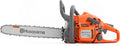 Husqvarna Kettensäge, 18 Zoll, Orange/Grau/Silber, 440 Gas 40cc 2, 4 PS 2-Takt X-Torq Motor mit Smart Start für Holzschnitt