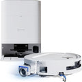 ECOVACS Saugroboter, Weiß, DEEBOT T80 Omni mit Wischfunktion, 18.000 Pa, OZMO Roller Wischwalze mit kontinuierlicher
