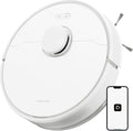 dreame Saugroboter, Weiß, Staubsaugerroboter, D9 Max Gen2 Staubsaugerroboter, 6000Pa mit Wischfunktion, Bewegliche Bürste