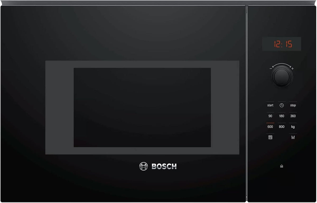 Bosch Mikrowelle, Schwarz, Serie 4 BFL523MB0B Einbau