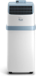 De'Longhi Klimaanlage, Weiß/Blau, Pinguino Compact ES72 YOUNG, Mobiles Klimagerät, 8.300 BTU/h, für Räume bis zu 60m3