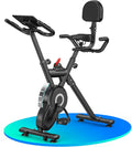 RevFit Fahrrad, 195 cm, Schwarz, Bike, Heimtrainer, Leises Ergometer Fitnessbike mit 12-stufigem, Für Körpergrößen bis