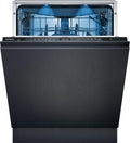 SIEMENS Geschirrspüler, Schwarz/Silber, SX65ZX07CE, iQ500 Smarter Vollintegriert, Besteckschublade, Made in Germany