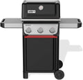 Weber Gasgrill, 51 x 46 cm, Schwarz/Silber, Spirit E-310 / 3 Brenner, Snap-Jet Zündung, Robuste Räder und Warmhalterost