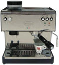 Quickmill Kaffeemaschine, Silber/Schwarz, MOD.02835 02835 Espressomaschine mit Kaffeemühle