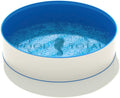 POOL Total Stahlrahmenpool, 0,80 mm, 1,20 m, blau/weiß, Rund Stahlwandbecken Ø 3, 50 x, Folie blau