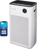 Clean Air Optima Dunstabzugshaube, 10 dB, 468m, 110m, 275m, Weiß/Schwarz, CA-510Pro Smart - Intelligenter HEPA UV-C Ionisator