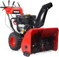Hecht Schneefräse, 9,5 kW, 87 cm, rot/schwarz, 9334 SQ Benzin- ( / 13 PS, Arbeitsbreite, 8 Gänge, Griffheizung)