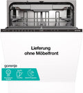 Gorenje Geschirrspüler, 82 x 60 x 55,5 cm, Weiß, GV663D65 /Einbaugerät FRONT NICHT ENTHALTEN/EU Made /60