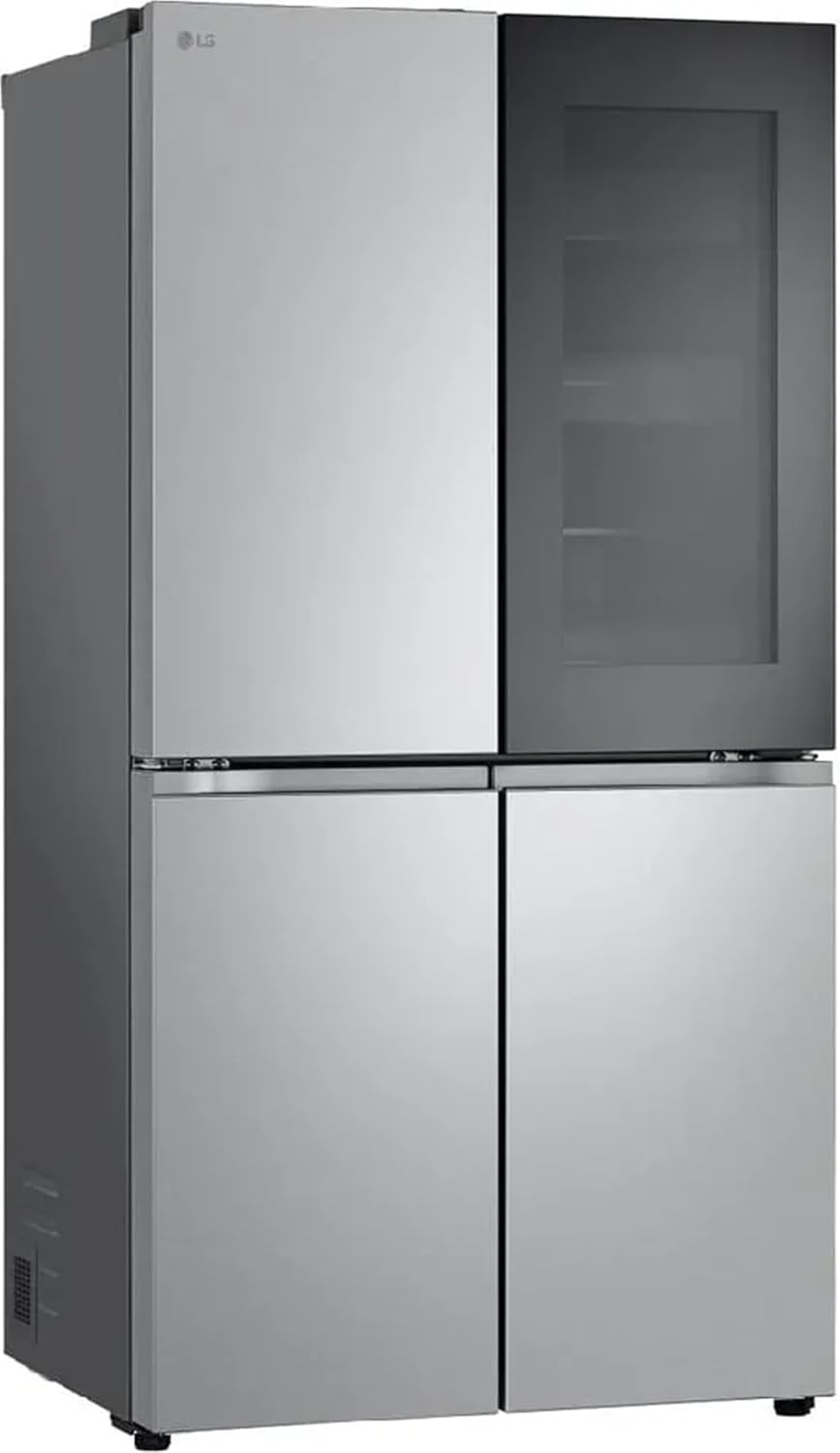 LG GBP62DSNCN1, Kühl-/Gefrierkombination, 59,5 x 203 x 67,5 cm ꟷ Dunkler Graphit Kühlschrank, 666 Liter, Silber