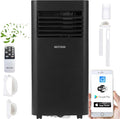 Echos Luftentfeuchter, Schwarz, ® Klimaanlage mobil mit Abluftschlauch, Wi Fi & Fensterabdichtung, Mobile Klimaanlage 9000 BTU - App/WLAN Steuerung