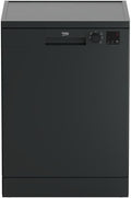 Beko Geschirrspüler, 47 dB, Anthrazit, DVN06431A freistehend 14 Maßgedecke L60 cm
