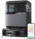 Amazon Renewed Saugroboter, schwarz/grau, eufy Omni C20 mit All-in-One-Station, Auto-Entleerung, Auto-Wasch- und Trocknungsfunktion mit Wischfunktion