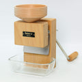 Hawos Elektrische Getreidemühlen, Holz/Transparent, Handmühle Molere in Buche Multiplex - Getreidemühle