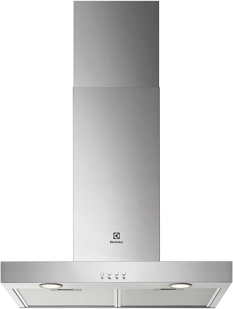 Electrolux Dunstabzugshaube, 600 m, 68 dB, Silber, LFT416X Wandmontage, ³/h C, n ( 3/h, beschichtetes/Recirculation